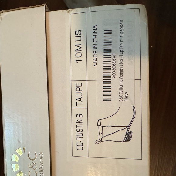 C&C California Rustic-S Taupe Women’s Chelsea Boot - Picture 3 of 3